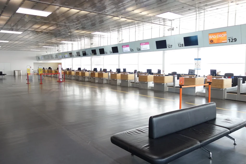 Terminál 1A na Letisku Vídeň – odbavenie nízkonákladových aerolínií